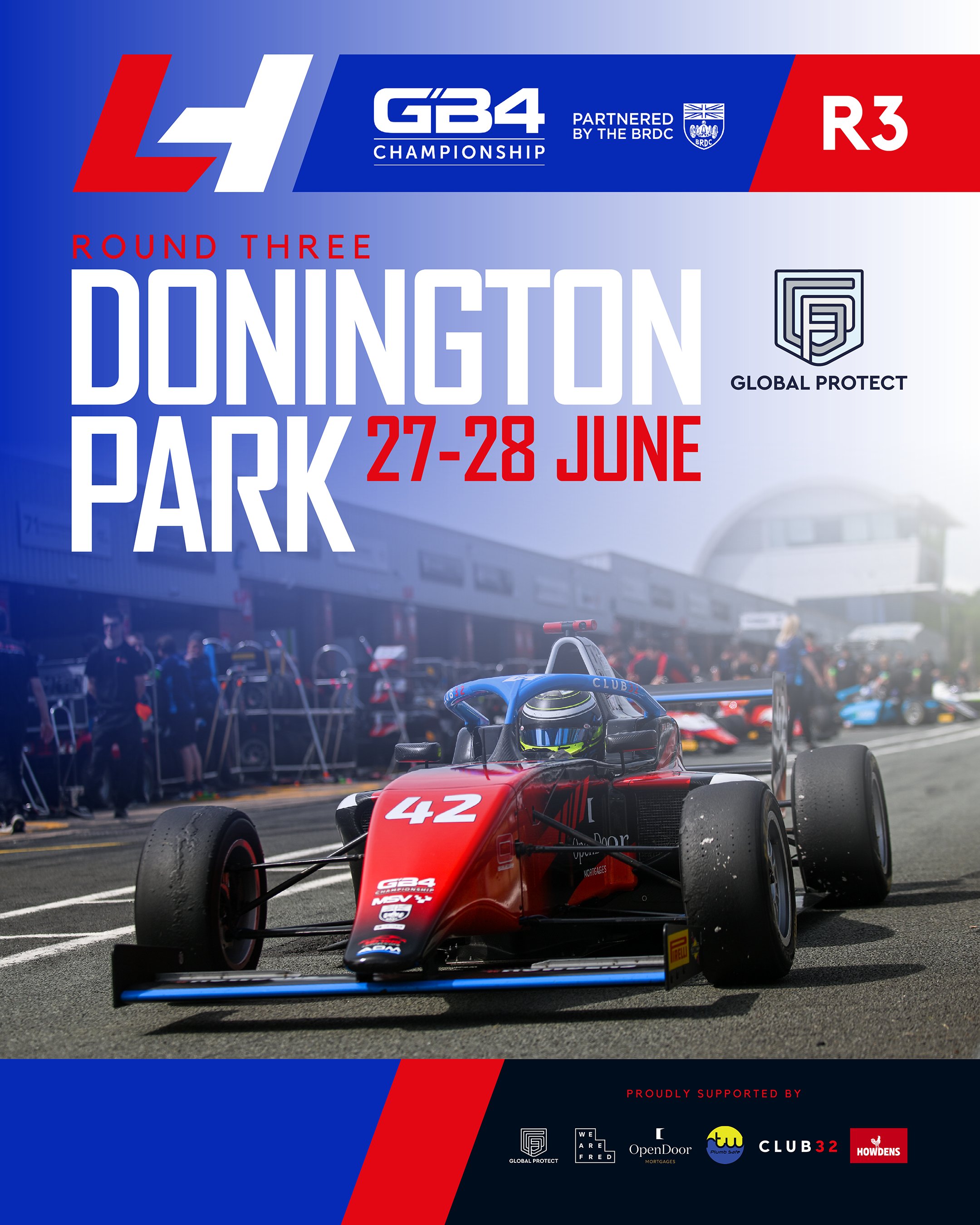 Luke Hilton Donington Park graphic
